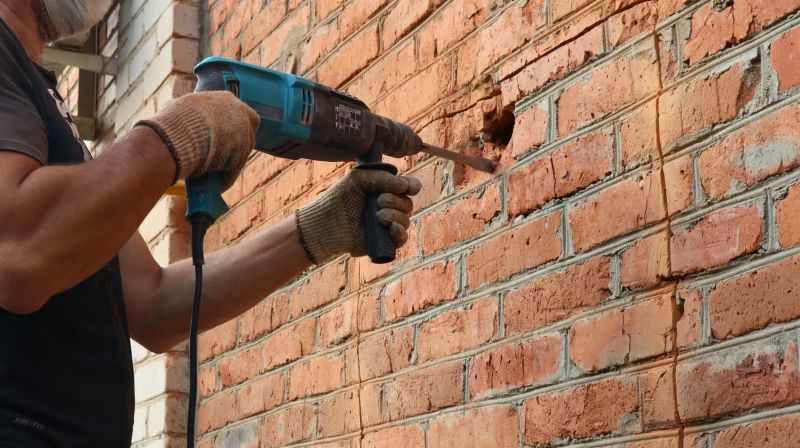 Brick Wall Crack Repair