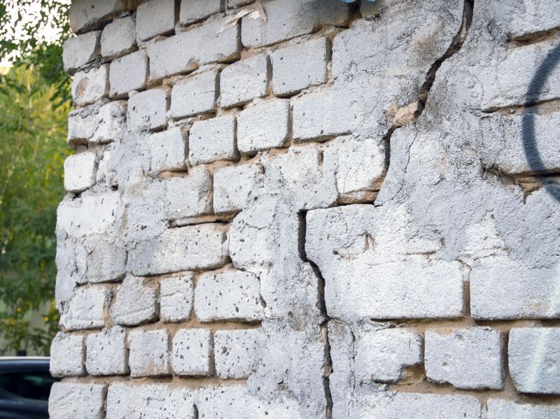 Brick Wall Crack Repair