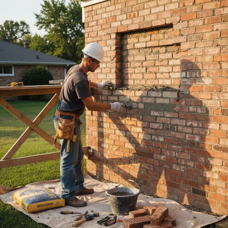 Local Brick Wall Crack Repair pros at work
